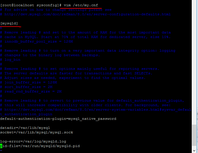 mysql centos 配置文件在哪,mysql 配置文件位置 第1张 mysql centos 配置文件在哪,mysql 配置文件位置 第1张