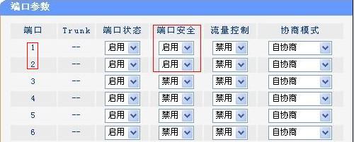 交换机安全端口配置怎么做?交换机安全端口配置方法 第2张 交换机安全端口配置怎么做?交换机安全端口配置方法 第2张