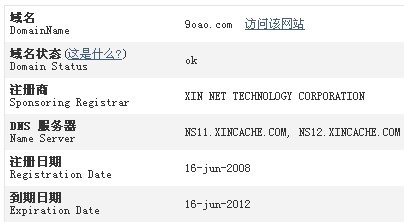 查询域名注册日期,域名注册日期怎么查 第3张 查询域名注册日期,域名注册日期怎么查 第3张