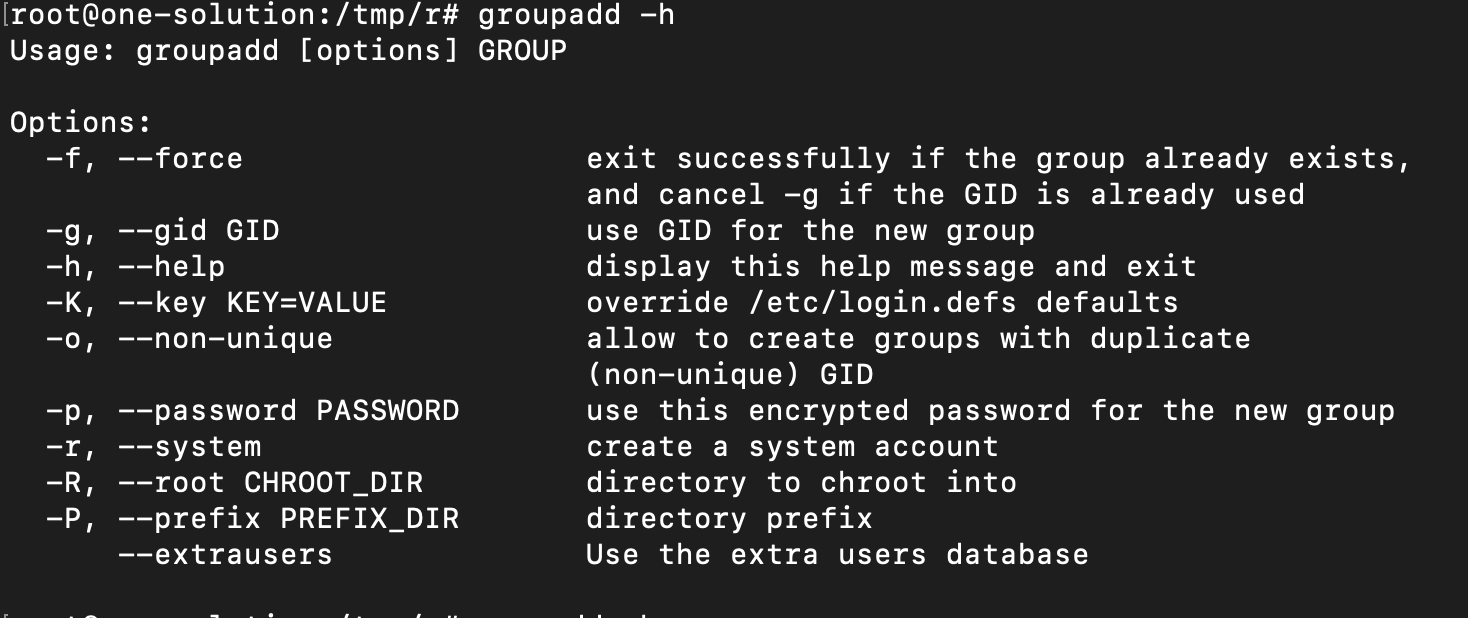 Linux groupadd命令用法详解?如何添加新组及权限设置? 第2张 Linux groupadd命令用法详解?如何添加新组及权限设置? 第2张
