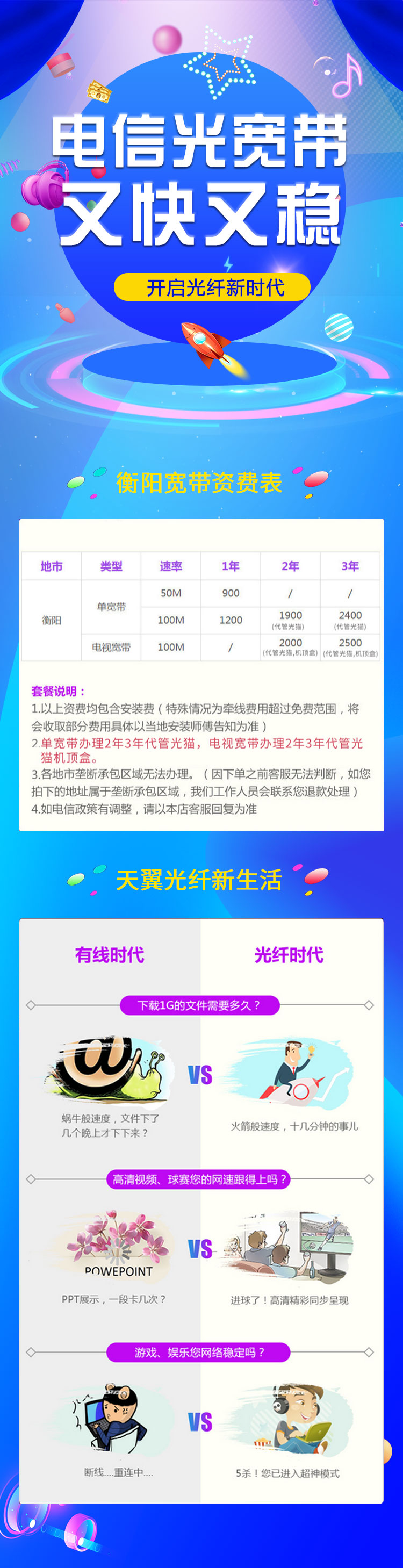 衡阳县宽带哪家强?衡阳县宽带办理价格及安装攻略 第3张 衡阳县宽带哪家强?衡阳县宽带办理价格及安装攻略 第3张
