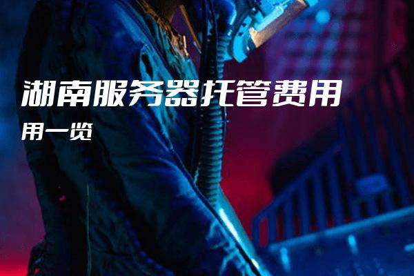 湖南服务器费用究竟是多少?价格波动与性价比分析揭秘! 第3张 湖南服务器费用究竟是多少?价格波动与性价比分析揭秘! 第3张