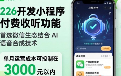 开发小程序付费收听怎么做?小程序开发费用及付费收听功能实现方案 第1张 开发小程序付费收听怎么做?小程序开发费用及付费收听功能实现方案 第1张