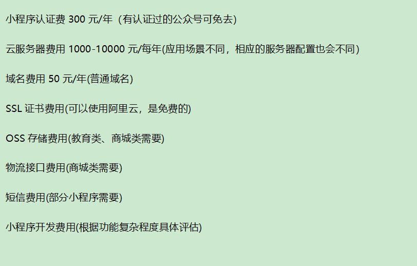 深圳小程序开发价目表揭秘，不同类型项目价格差异大吗？