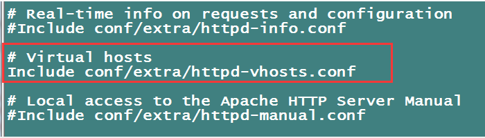 apache如何为不同域名配置独立虚拟主机？