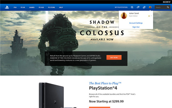 PlayStation 域名是多少?PlayStation 官网域名入口 第3张 PlayStation 域名是多少?PlayStation 官网域名入口 第3张