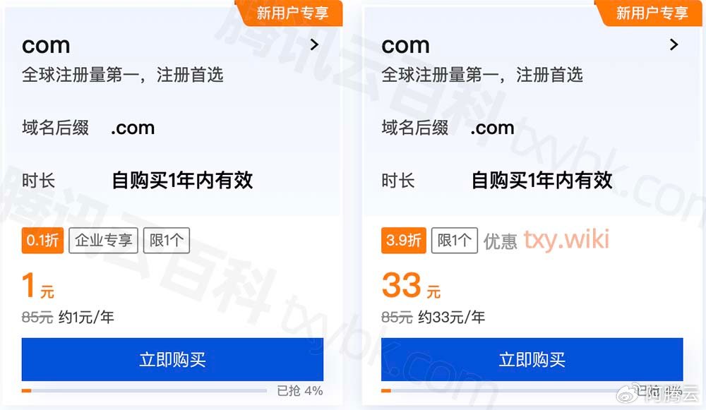 域名注册怎么买?域名注册价格及流程全解析 第1张 域名注册怎么买?域名注册价格及流程全解析 第1张