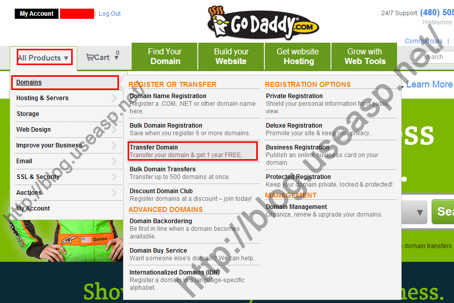 Godaddy域名转入教程,域名转入Godaddy怎么操作 第3张 Godaddy域名转入教程,域名转入Godaddy怎么操作 第3张