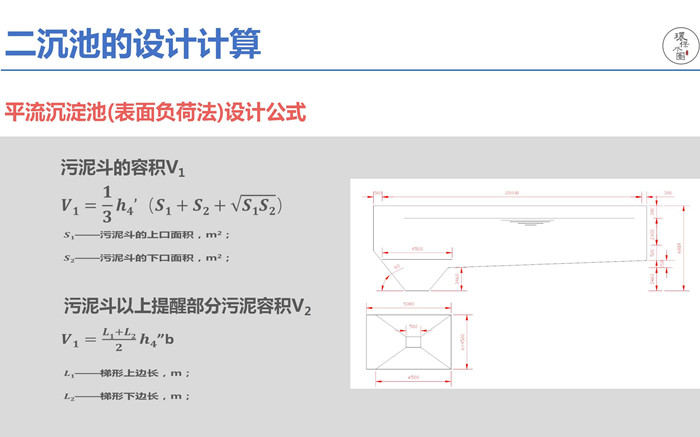 平流式二沉池设计计算示意图,设计计算的关键步骤与常见问题如何解决? 第1张 平流式二沉池设计计算示意图,设计计算的关键步骤与常见问题如何解决? 第1张
