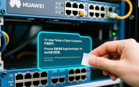 华为5700交换机如何清除配置，恢复出厂设置命令是什么 第3张