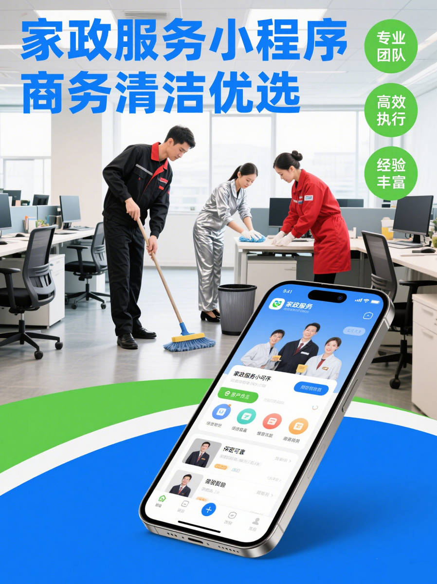 家政小程序开发解决方案,如何打造高效便捷的家政服务体验? 第3张 家政小程序开发解决方案,如何打造高效便捷的家政服务体验? 第3张