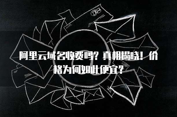 阿里云域名手续费为何比市场价高?内含哪些不为人知的额外费用? 第1张 阿里云域名手续费为何比市场价高?内含哪些不为人知的额外费用? 第1张