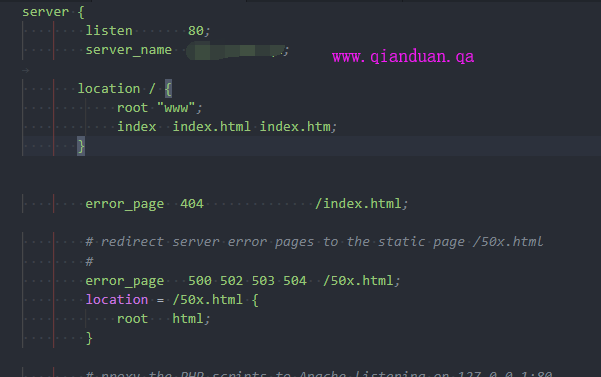 nginx多域名跳转怎么配置?nginx多域名跳转配置方法 第3张 nginx多域名跳转怎么配置?nginx多域名跳转配置方法 第3张