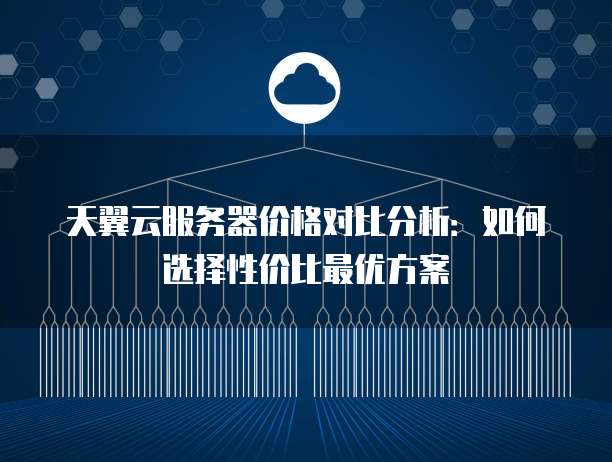 云服务器价格如何合理规划?不同类型服务器的性价比对比分析? 第3张 云服务器价格如何合理规划?不同类型服务器的性价比对比分析? 第3张
