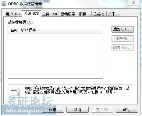 win7 配置数据源失败怎么办,win7 配置数据源教程 第2张 win7 配置数据源失败怎么办,win7 配置数据源教程 第2张