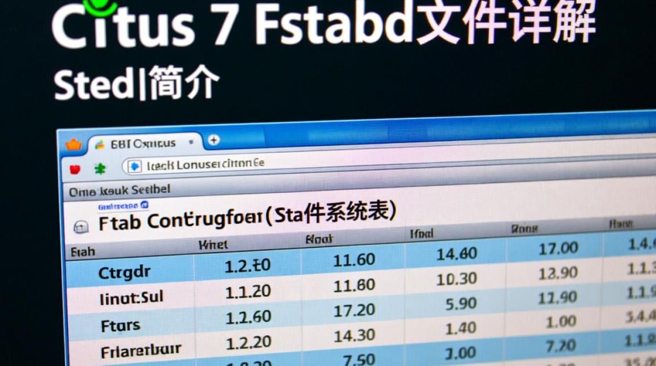 fstab配置怎么写?fstab配置文件详解 第1张 fstab配置怎么写?fstab配置文件详解 第1张