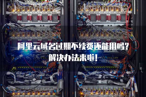 阿里云域名过期了怎么办?如何避免域名失效导致网站访问中断? 第2张 阿里云域名过期了怎么办?如何避免域名失效导致网站访问中断? 第2张