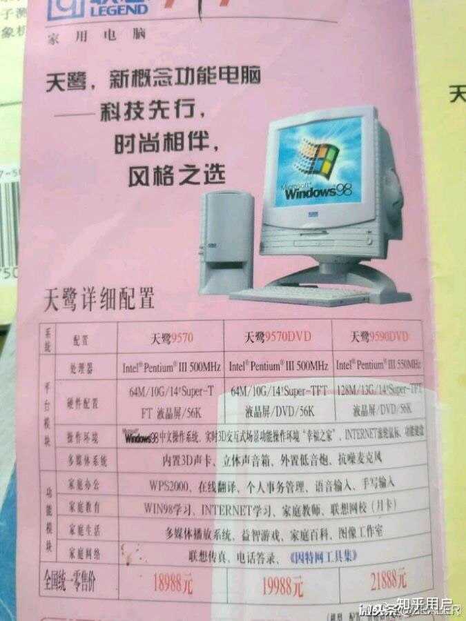 2001年电脑配置标准是怎样的?有哪些典型配置和性能特点? 第1张 2001年电脑配置标准是怎样的?有哪些典型配置和性能特点? 第1张