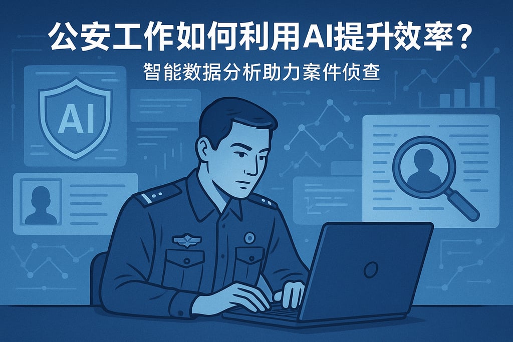 辅警大数据分析,如何通过技术提升警务效能,优化社会治安管理? 第1张 辅警大数据分析,如何通过技术提升警务效能,优化社会治安管理? 第1张