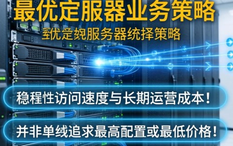 服务器购买攻略,新手如何选对配置不踩坑? 第1张 服务器购买攻略,新手如何选对配置不踩坑? 第1张
