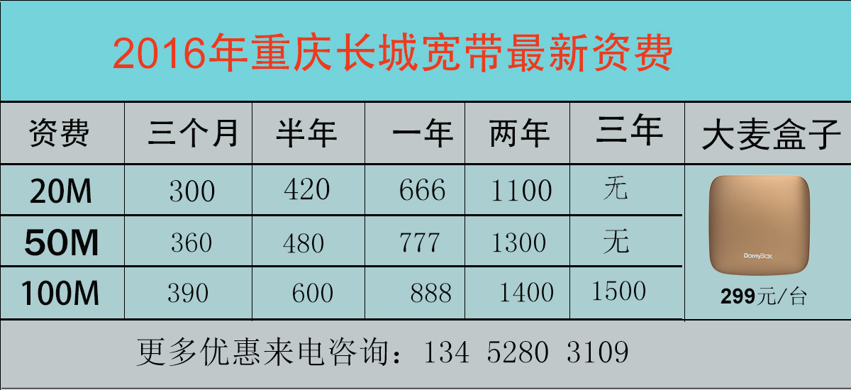 重庆沙坪坝宽带哪家便宜?沙坪坝宽带安装费用及办理推荐 第3张 重庆沙坪坝宽带哪家便宜?沙坪坝宽带安装费用及办理推荐 第3张