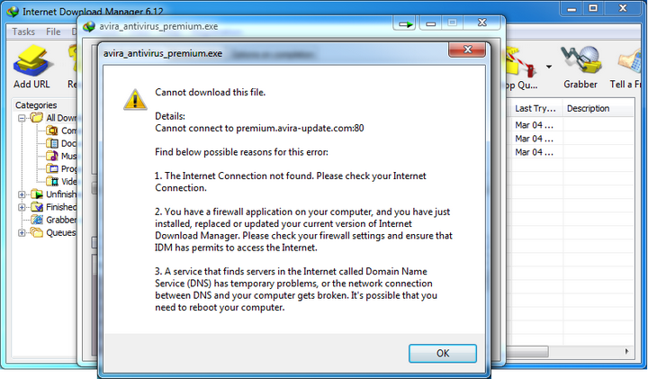 IDM无法找到服务器?原因排查与解决方法揭秘! 第3张 IDM无法找到服务器?原因排查与解决方法揭秘! 第3张