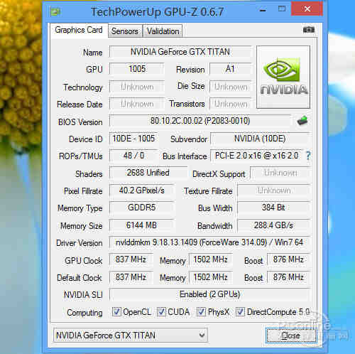 titan配置详解,nvidia titan显卡配置参数 第3张 titan配置详解,nvidia titan显卡配置参数 第3张