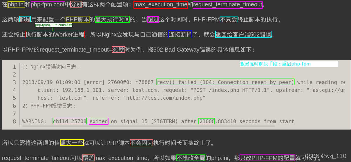 PHP错误日志配置选项有哪些?error_log设置详解 第2张 PHP错误日志配置选项有哪些?error_log设置详解 第2张