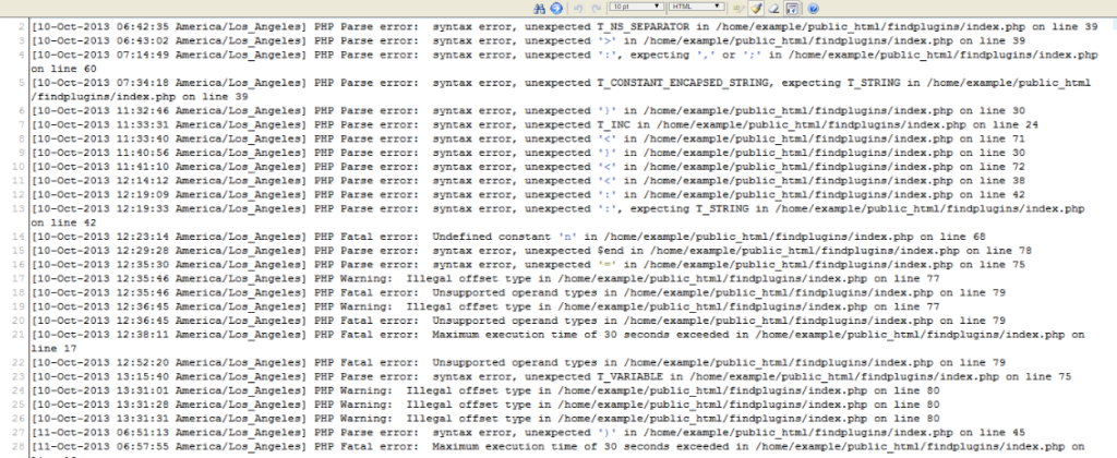 PHP错误日志配置选项有哪些?error_log设置详解 第3张 PHP错误日志配置选项有哪些?error_log设置详解 第3张