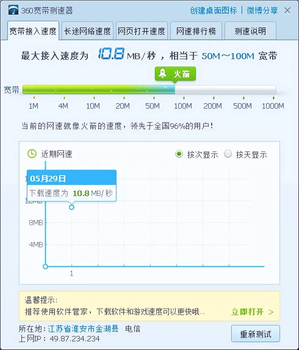 虚拟主机100M网络速度,是否满足高速上网需求? 第1张 虚拟主机100M网络速度,是否满足高速上网需求? 第1张