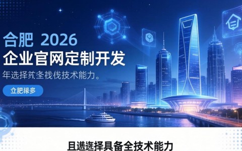 合肥网络开发公司简介,揭秘这家企业如何引领行业创新? 第1张 合肥网络开发公司简介,揭秘这家企业如何引领行业创新? 第1张