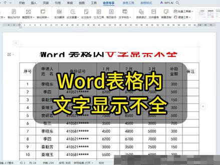 为何在表格中竟然出现了缺失半个字的神秘现象?揭秘背后的原因 第2张 为何在表格中竟然出现了缺失半个字的神秘现象?揭秘背后的原因 第2张