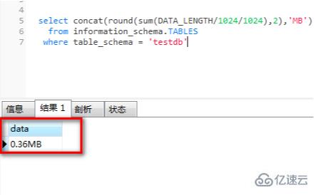 MySQL数据库大小如何快速查看及具体分析方法探讨? 第1张 MySQL数据库大小如何快速查看及具体分析方法探讨? 第1张