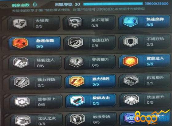 逆战配置天赋怎么加?逆战天赋加点攻略 第3张 逆战配置天赋怎么加?逆战天赋加点攻略 第3张