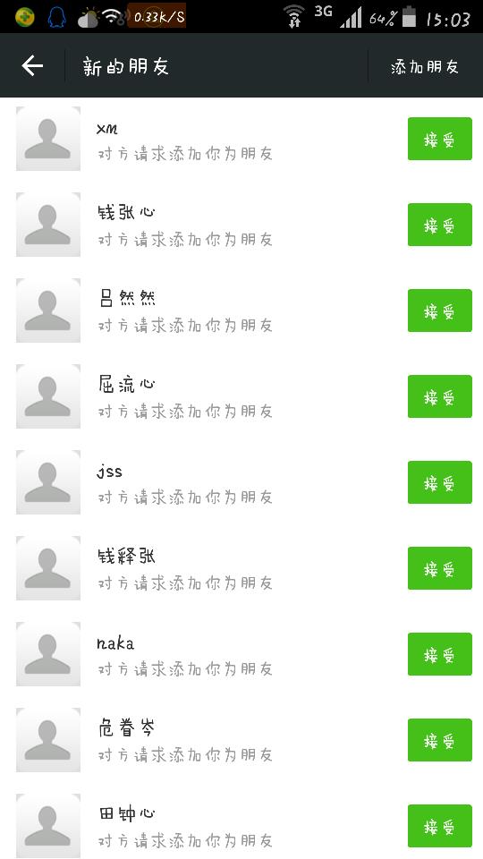 为何新朋友列表中出现了已添加但未见过面的名字? 第2张 为何新朋友列表中出现了已添加但未见过面的名字? 第2张