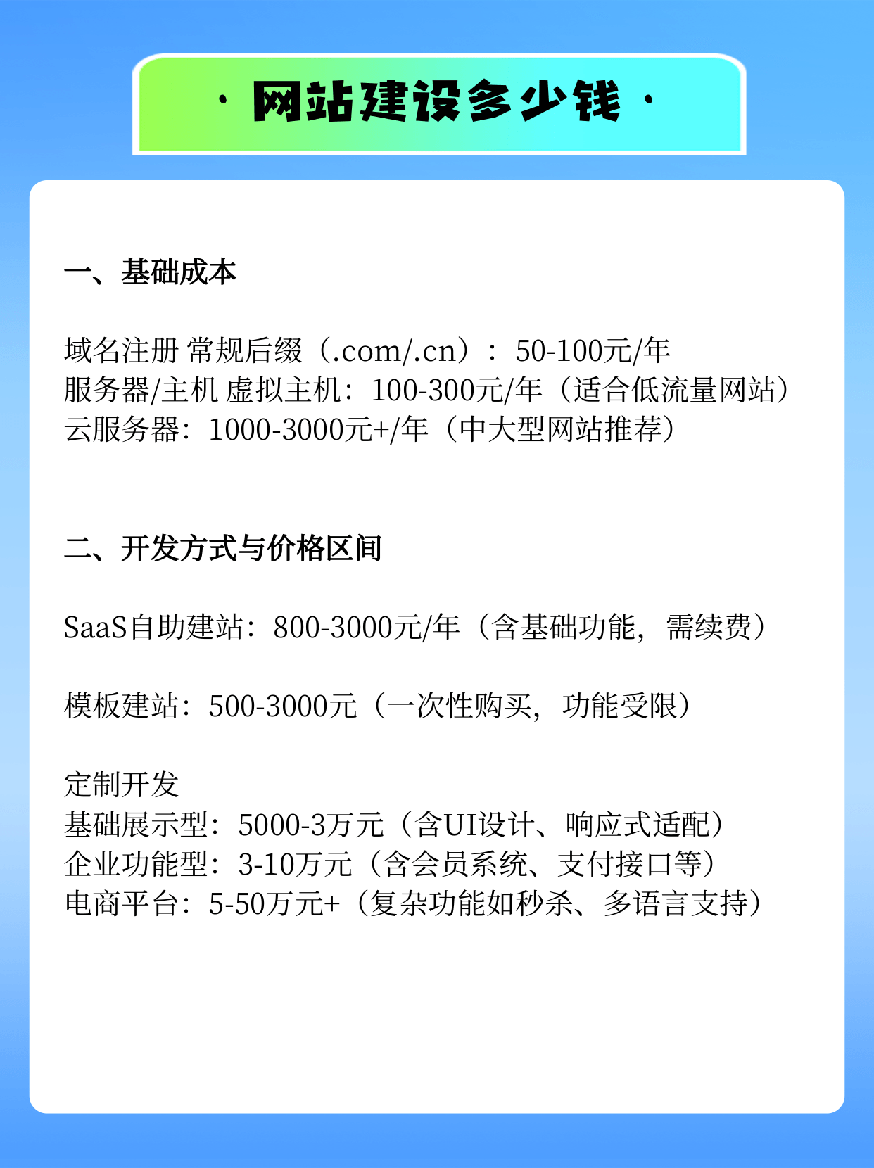 开发公司官网多少钱,公司官网制作费用 第3张 开发公司官网多少钱,公司官网制作费用 第3张