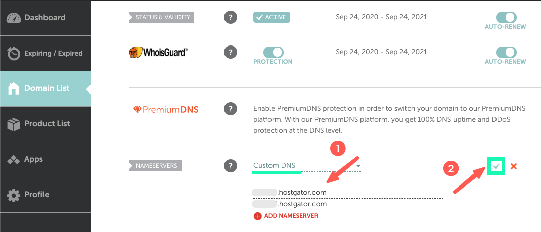 Hostgator域名解析失败怎么办?Hostgator域名解析教程 第1张 Hostgator域名解析失败怎么办?Hostgator域名解析教程 第1张