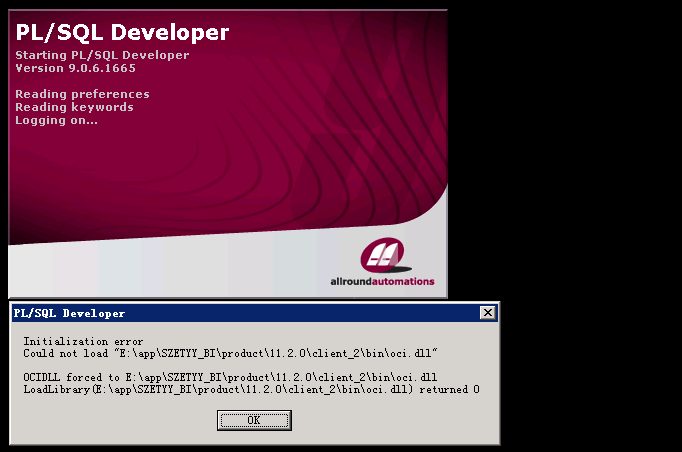 oracle plsql 配置报错怎么办，plsql developer配置教程