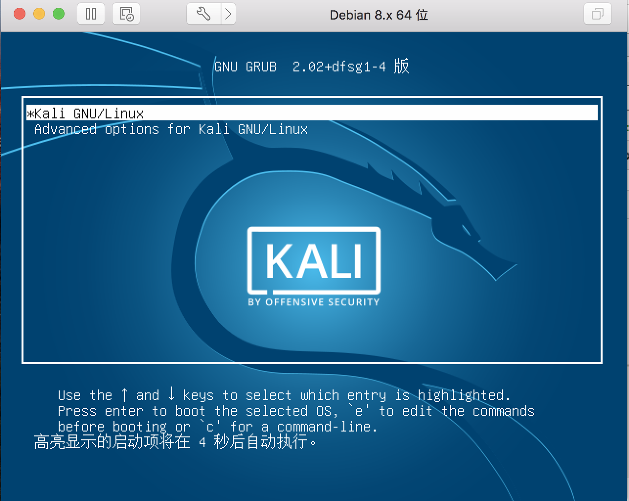 kali安装域名报错怎么办,kali安装域名
