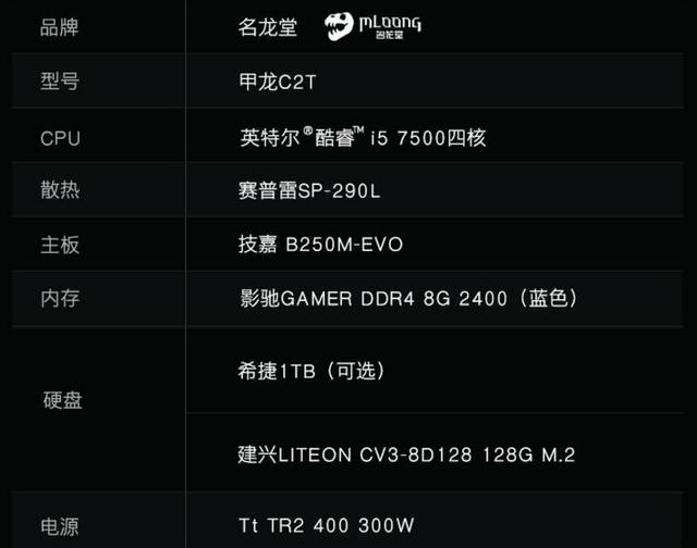 i5 7500电脑配置如何?性价比与性能分析,是否值得购买? 第1张 i5 7500电脑配置如何?性价比与性能分析,是否值得购买? 第1张