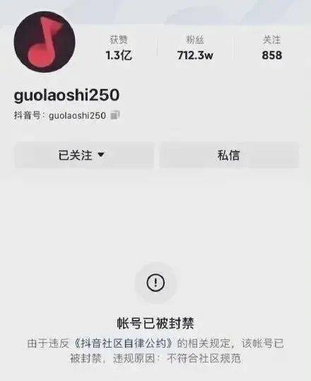 为何我的抖音账号突然被封禁?背后原因究竟是什么? 第3张 为何我的抖音账号突然被封禁?背后原因究竟是什么? 第3张
