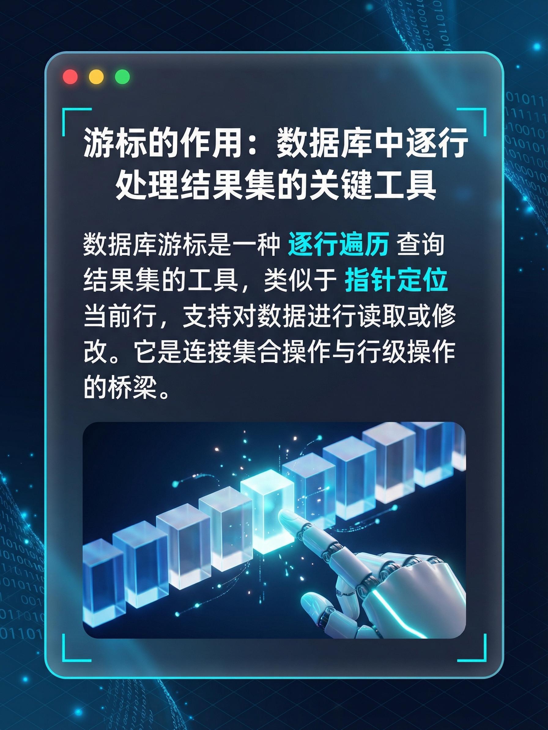 数据库游标的使用方法及技巧详解,如何高效管理游标操作? 第1张 数据库游标的使用方法及技巧详解,如何高效管理游标操作? 第1张