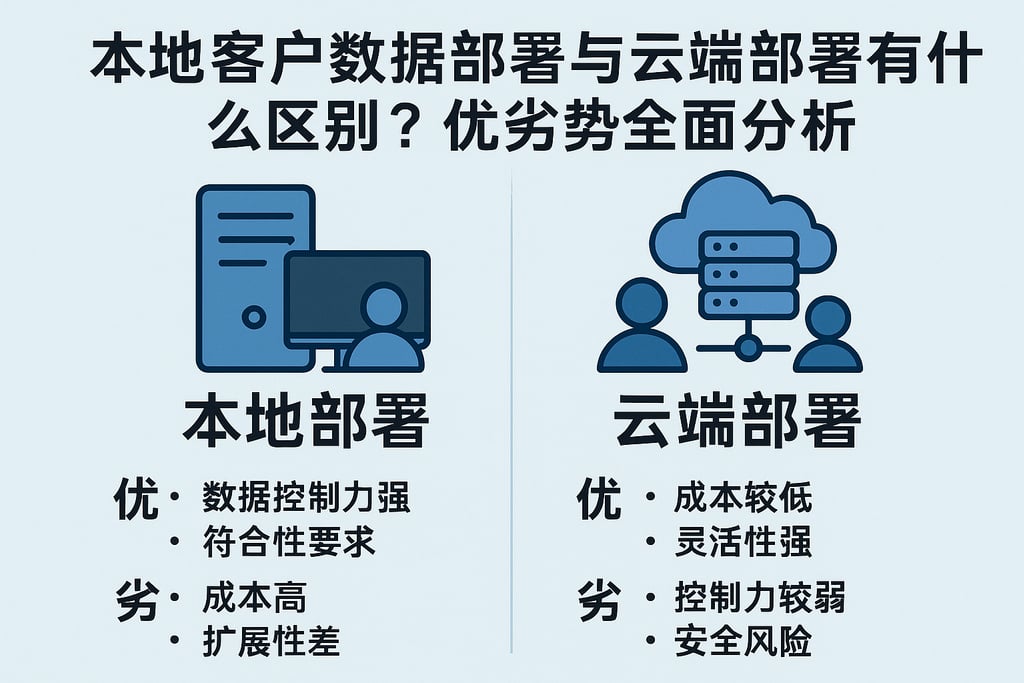 本地服务器与云端服务器,究竟哪种部署方式更优,成本与效率如何权衡? 第2张 本地服务器与云端服务器,究竟哪种部署方式更优,成本与效率如何权衡? 第2张