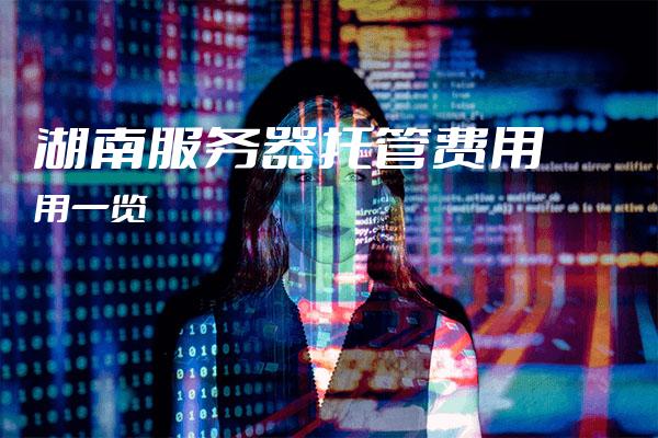 长沙托管服务器,性价比如何?哪家服务商更值得信赖? 第2张 长沙托管服务器,性价比如何?哪家服务商更值得信赖? 第2张