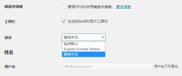 WordPress官网如何改中文? 第3张 WordPress官网如何改中文? 第3张