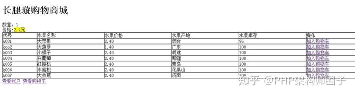 PHP购物车怎么实现?数据库表结构怎么设计? 第2张 PHP购物车怎么实现?数据库表结构怎么设计? 第2张