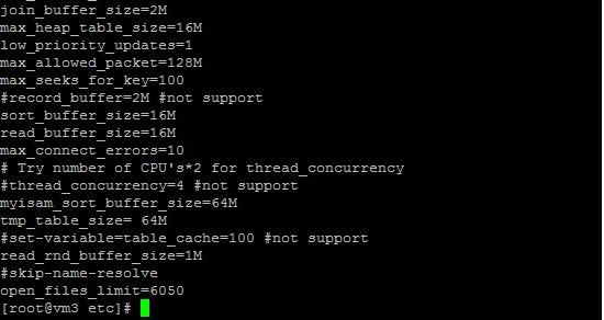 mysql 配置详解,mysql 配置文件 my.cnf 详解