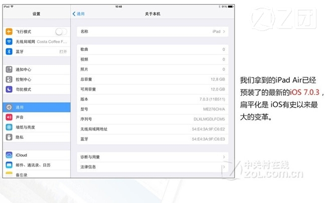 ipad air的配置,ipad air配置详解 第1张 ipad air的配置,ipad air配置详解 第1张