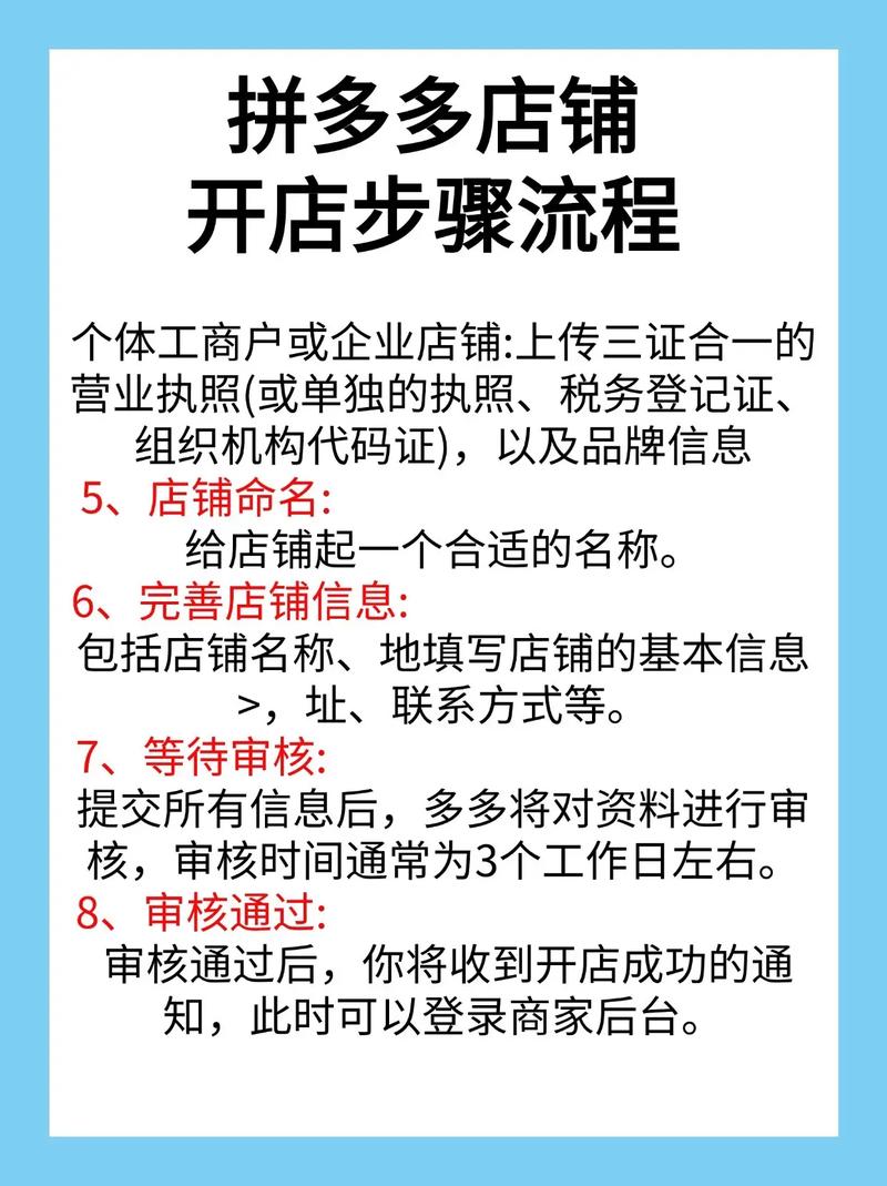 拼多多店铺怎么开,拼多多开店流程 第3张 拼多多店铺怎么开,拼多多开店流程 第3张