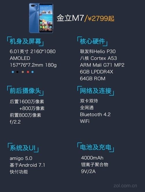 金立金刚配置参数详解,金立金刚手机多少钱 第1张 金立金刚配置参数详解,金立金刚手机多少钱 第1张